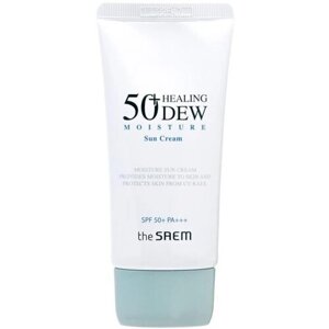 The Saem солнцезащитный увлажняющий крем SPF50+ PA Sun Cream Healing SPF50+ Moisture, 50 мл.