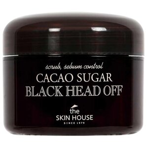 The Skin House Cacao Sugar Black Head Out Скраб против черных точек с коричневым сахаром и какао, 50 мл, 50 г