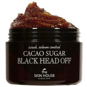 The Skin House Скраб против чёрных точек The Skin House, с коричневым сахаром и какао, 50 мл