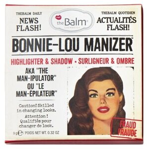 TheBalm Хайлайтер Bonnie-Lou manizer Highlighter & Shadow, Bonnie