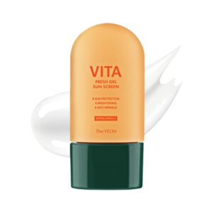 TheYEON Vita fresh gel sun screen SPF50+PA , 50мл Гель солнцезащитный освежающий