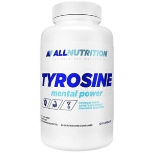Тирозин allnutrition tyrosine mental power 120 капсул