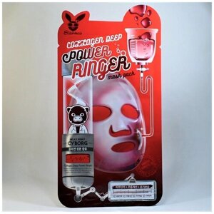 Тканевая маска для лица с коллагеном Elizavecca Collagen Deep Power Ringer Mask 25 мл