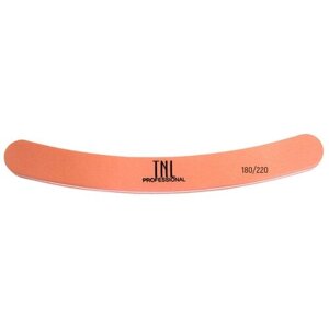 TNL Professional Шлифовщик бумеранг, 180/220 грит (в индивидуальной упаковке), оранжевый