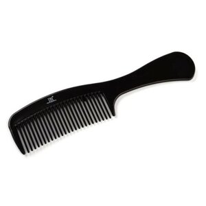 TNL PROFESSIONAL Tnl, расческа для волос широкая с ручкой (166 мм, черная)