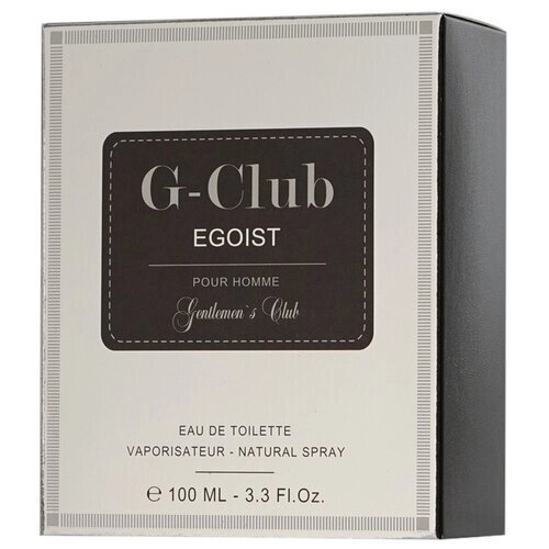 Today Parfum туалетная вода G-Club Egoist, 100 мл