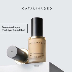 Тональная крем-основа Catalinageo Pro Layer, 30 мл, оттенок B01 Golden Tan