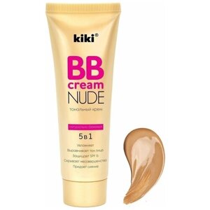 Тональный крем BB для лица KIKI NUDE 02, натурально-бежевый