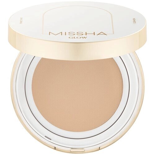 Тональный кушон MISSHA Glow Cushion "Прозрачное свечение"Тон 21P, 14 г