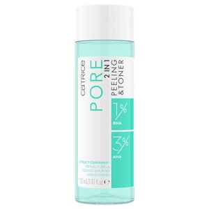 Тонер Catrice очищающий - Pore 2-in-1 Peeling & Toner