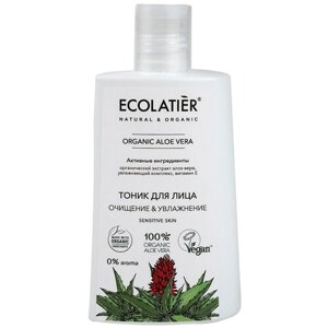 Тоник для лица Ecolatier Очищение & Увлажнение Organic Aloe Vera 250 мл
