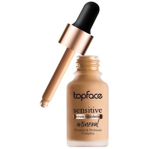 Topface Тональный крем Sensitive Serum Foundation, 15 мл, оттенок: 004 nude shade