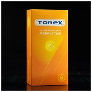 Torex Презервативы «Torex» ребристые, 12 шт
