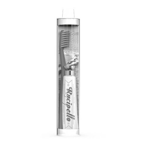 Тревел-набор II в косметичке Rucipello (Зубная паста укрепление эмали 25 гр. зубная щетка)