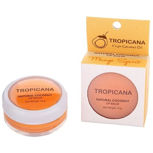 Tropicana Бальзам для губ Аромат манго, прозрачный