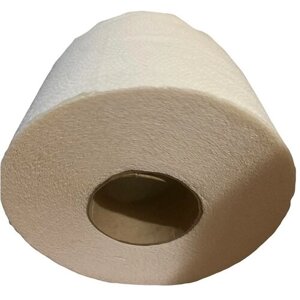 Туалетная бумага "Белое облачко" 50метров в рулоне с втулкой,2 слоя.