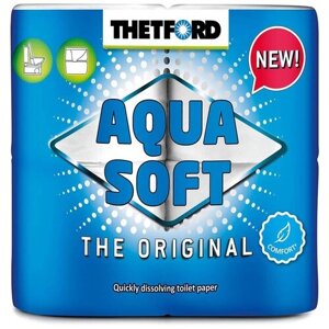 Туалетная бумага для биотуалетов Aqua Soft