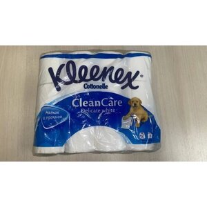 Туалетная бумага Kleenex двухслойная 12 рулонов 2шт