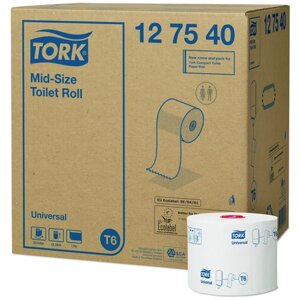 Туалетная бумага TORK Universal 127540 27 шт., белый, без запаха