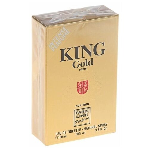 Туалетная вода мужская King Gold Intense Perfume, 100 мл