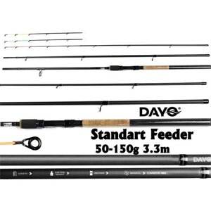 Удилище фидерное Dayo Standart Feeder, тест 50-150гр, 3.3м
