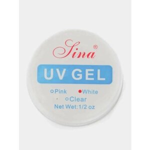 УФ-гель для наращивания ногтей Lina White
