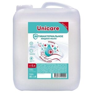 Unicare Мыло жидкое Антибактериальное, 5 л, 5.363 кг