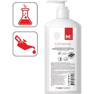 Универсальный крем M SOLO UNIVERSAL для защиты кожи от водорастворимых и водонерастворимых веществ , 1000 мл.