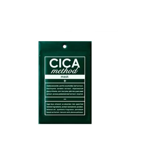 Успокаивающая маска CICA Method Mask с центеллой азиатской (1 шт)