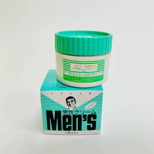 Utena Men's Увлажняющий крем после бритья для чувствительной кожи с витамином В6, 60 гр.