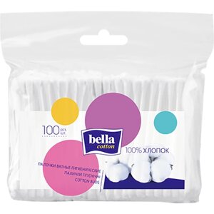 Ватные палочки Bella Cotton 100 шт