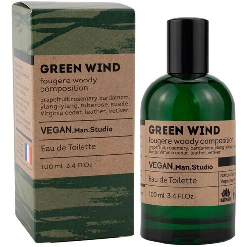 Vegan Man Studio Green Wind (Веган Мэн Студио Грин Винд) edt 100ml for men