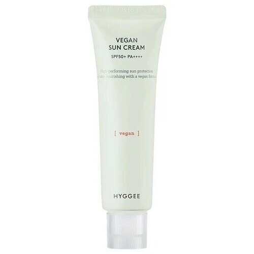 Веганский солнцезащитный крем Hyggee Vegan Sun Cream SPF 50+PA
