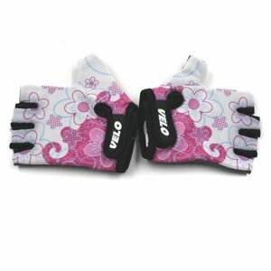 Велоперчатки для девочек, розовый/51188006P, 4XS