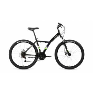 Велосипед 27.5 FORWARD DAKOTA 2.0 (DISK) (18-ск.) 2022 (рама 16.5) черный/яркий/зеленый