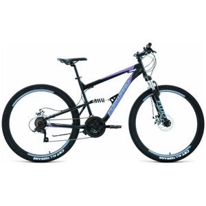 Велосипед 27.5 FORWARD RAPTOR 2.0 (DISK) (18-ск.) 2022 (рама 18) черный/фиолетовый