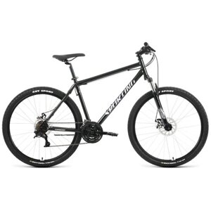 Велосипед 27.5 forward sporting 2.2 (DISK) (21-ск.) 2022 (рама 19) черный/белый RBK22FW27868