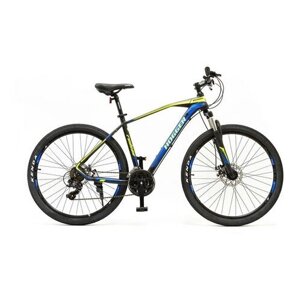 Велосипед 27,5 HOGGER REDSON MD, 19, алюминий, 21-скор, черно-синий-желтый