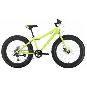 Велосипед Black One Monster 24 D (2022) 14.5" зелёный/белый/зеленый