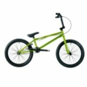 Велосипед BMX 20" COMIRON GEEK, Рама 20.5"Рост: 145-175см. Цвет: green-yellow metallic