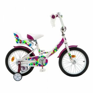 Велосипед детский STELS Echo 16, 9.5" белый/розовый