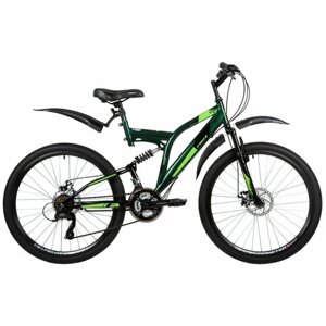Велосипед Foxx Freelander 26 (146000) (зеленый/26 /18.0 ) 2021 года (26SFD. FREELD. 18GN1)