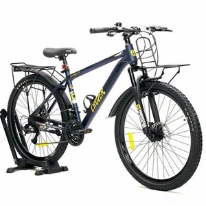 Велосипед горный "Cruzer Wisest" 26" колеса, 17" рама, рост 140 - 185 см, синий цвет