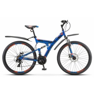 Велосипед горный Focus MD 27.5" V010, Синий-неоновый-красный, рама 19" VELOSALE