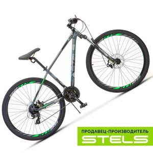 Велосипед горный Navigator-930 MD 29" V010, 16.5" Антрацитовый/Зеленый