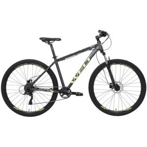 Велосипед горный прогулочный Welt Ridge 1.0 HD 29 2023 - 22"Серый - Рост 190-210 см