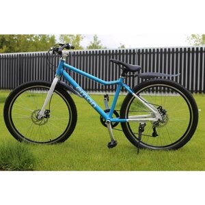 Велосипед горный Time Try TT071/7S 24" алюминиевая рама Спортивный Городской , синий модель 2023