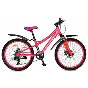 Велосипед горный WIND Victory 24", рама 12", 07-spd, розовый
