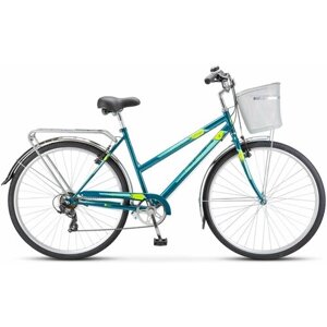 Велосипед Городской STELS Navigator-350 (355 V) Lady (28"Морская волна, рама 20" 2023