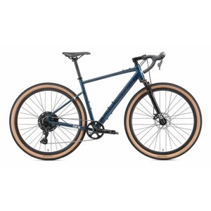 Велосипед Hagen GR10 Air, 2024, синий космос, металлик, колесо 700с, размер L (530)